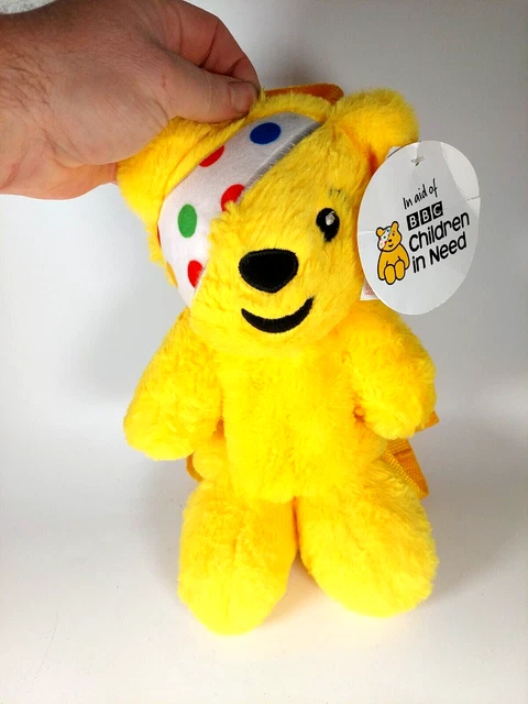 PUDSEY BEAR SMALL Plush Teddy Backpack with Tags £12.99 - PicClick UK - Where Can I Buy A Pudsey Bear Teddy