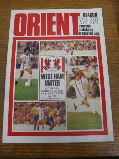 26/01/1980 Leyton Orient v West Ham United [FA Cup]