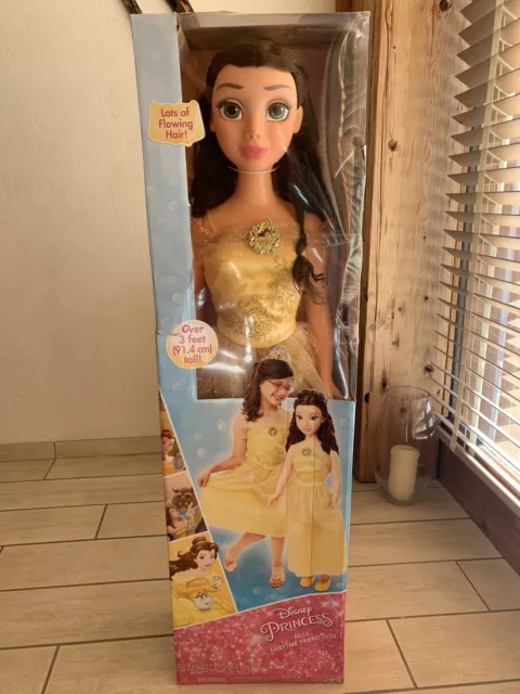 BARBIE BELLE GIANT Doll Type My Size Beauty & the Beast,Disney