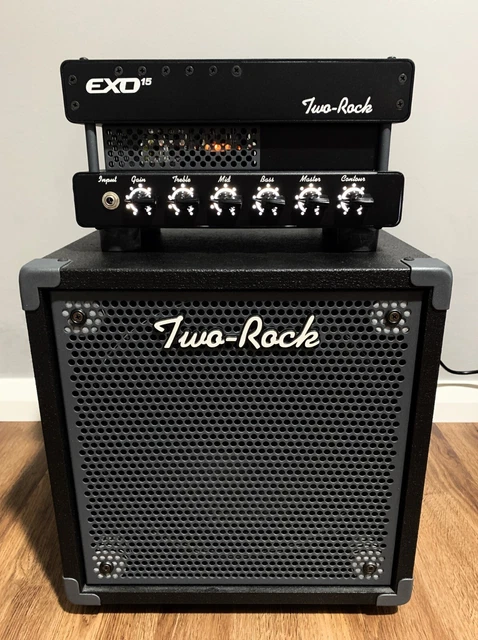 *Rare* Two Rock Exo 15 Guitar Amp Head Hand-wired & 1x12” Speaker Cabinet Bundle