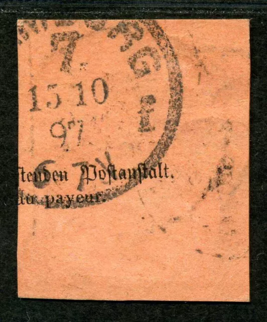 Kamerun V 37 e  Luxus-PA-Briefstück   Kribi 29.8.97 Mi/Steuer  600,- 2