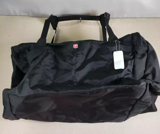 Victorinox Bag Mens Black 108L Capacity Zipper e-Motion 360 26" Gear Duffel