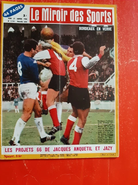Le miroir des sports 01/06/1959 le tour de ancce avec sa carte, louis