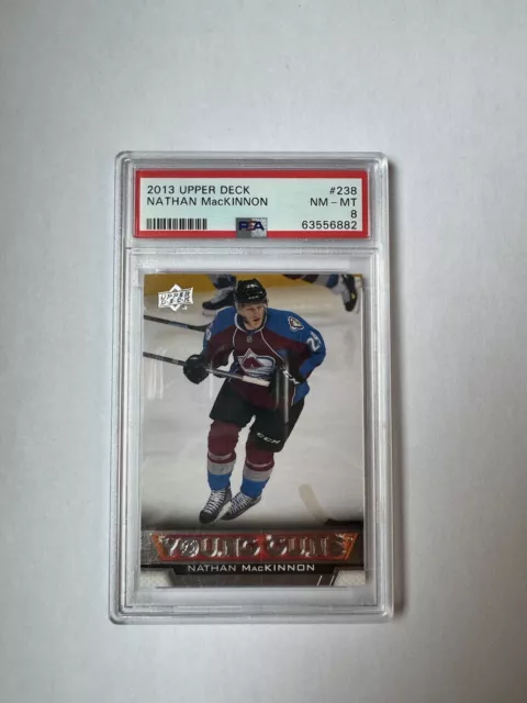 1:70 Chase Hockey Card Mystery Pack Nathan Mackinnon Young Guns Read Desciption