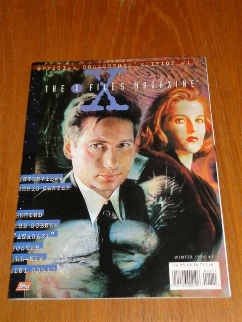 X-Files Magazine Official Collectors Edition #1 Winter 1996 Us Magazine