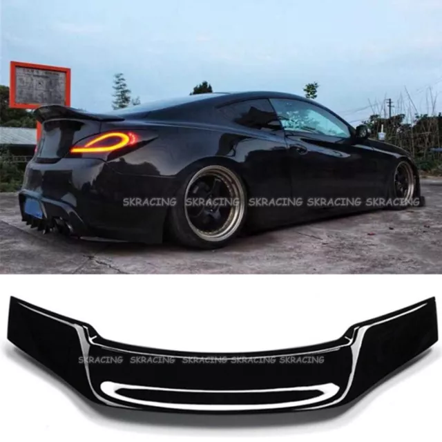 For Hyundai Genesis Coupe 2009-2016 Gloss Black Duckbill Rear Trunk Spoiler Wing