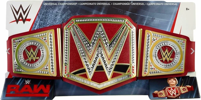 WWE UNIVERSEL ROUGE Championnat Jouet Title Ceinture Lutte Mattel