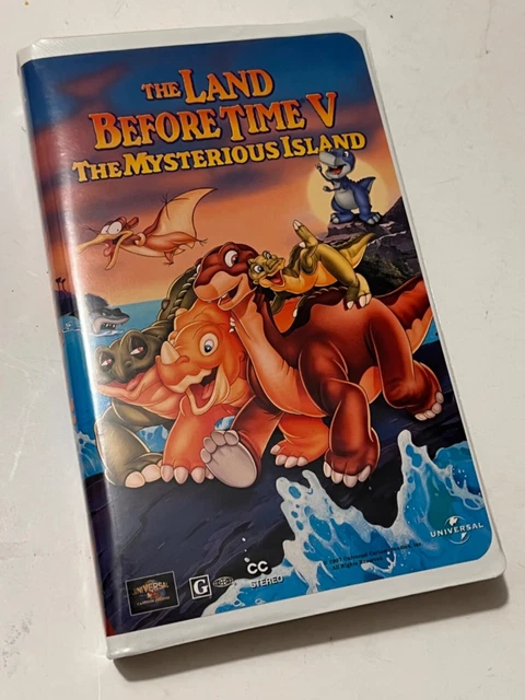 THE LAND BEFORE Time V The Mysterious Island VHS Video $3.44 - PicClick CA