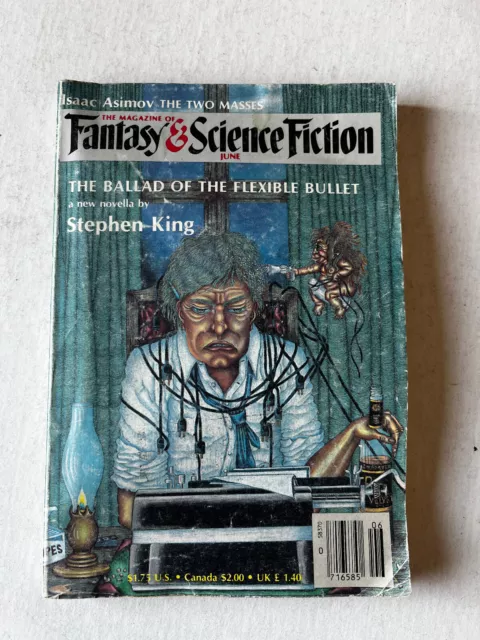 STEPHEN KING "The Ballad of the Flexible Bullet" F&SF June 1994.