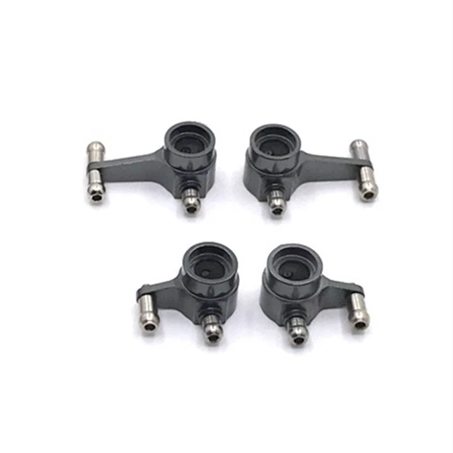 HURRISE essieu avant et arrière pour voiture 1/24 RC Ensemble d'essieu