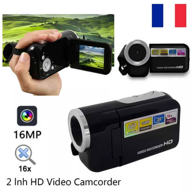 1080P Full HD Caméra Vidéo Numérique Caméscope Digital Zoom