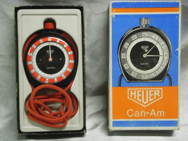 Chronomètre De Tableau De Bord TAG Heuer Rallye Department - 62 Mm, Occasion Très Bon état
