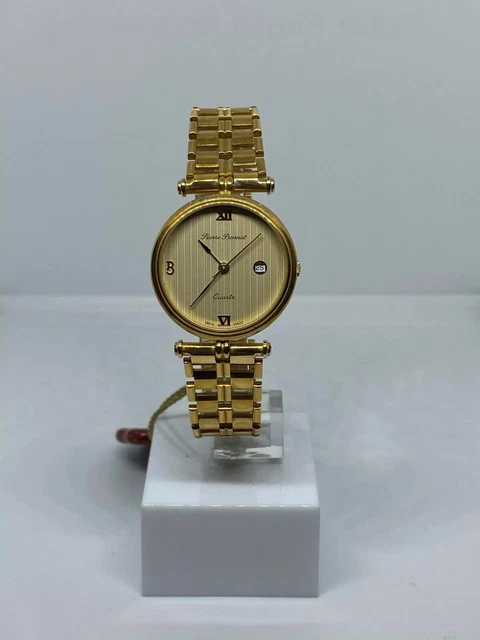 OROLOGIO PIERRE BONNET in Oro Giallo 18 KT Con Movimento al Quarzo Swiss Made EUR 4.800 00 PicClick IT
