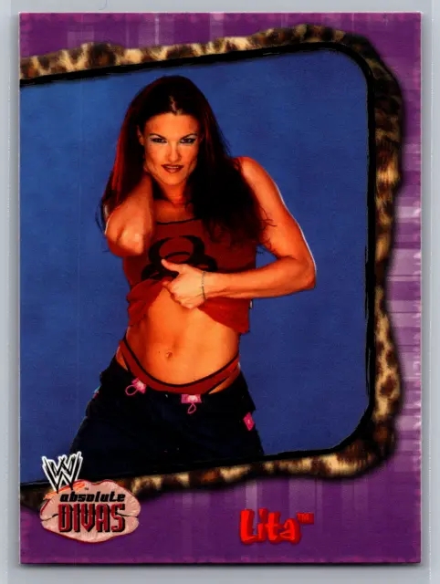 Lita 2002 Fleer WWE Absolute Divas #19