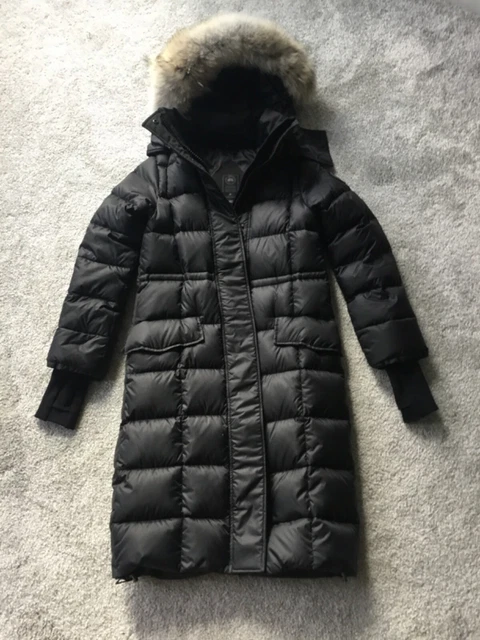 Canada goose lunenburg parka black label shop