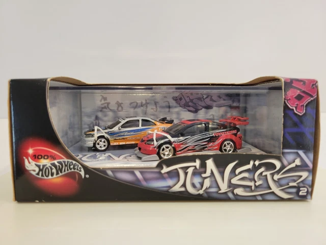 100% HOT WHEELS TUNERZ Honda Civic Si Acura RSX Car Set