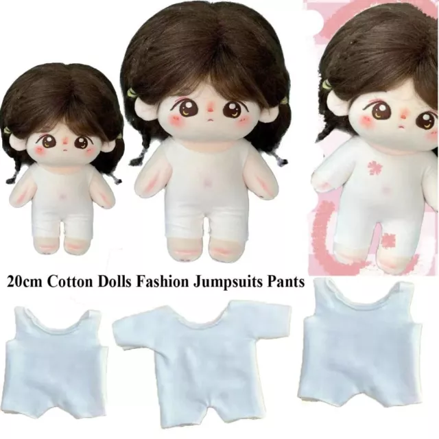 Cotton Material Fashion Jumpsuits Pants  20cm Cotton Dolls/1/12 BJD Dolls