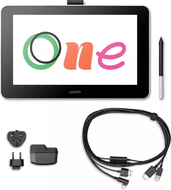 Wacom One Creative Pen Display 13.3" Graphics Tablet