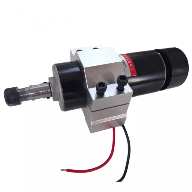 500W DC 48V Brushed Spindle Air CooLing Spindle CNC Spindle Motor 52mm Clamps