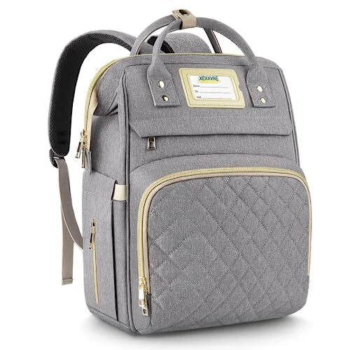 Diaper Bag Backpack, Multifunction Travel Back Pack Maternity Baby Changing