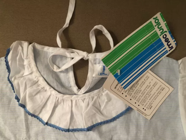Camicia da Notte IMEC JUNIOR Vintage 8-13 Anni Cotone 100%