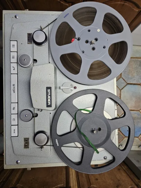 REEL TO REEL Tape Winding Retaining Clips for 7 inch Reels - 10