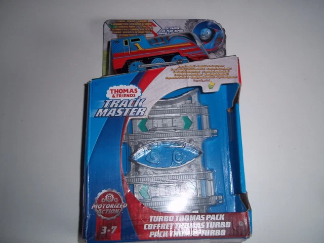 FISHER PRICE TRACKMASTER Motorized Revolution Turbo Thomas - New In Box ...