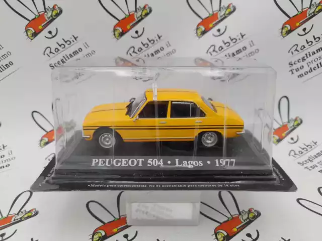Die Cast " Peugeot 504 Lagos - 1977 " 1/43 Taxi Échelle 1/43