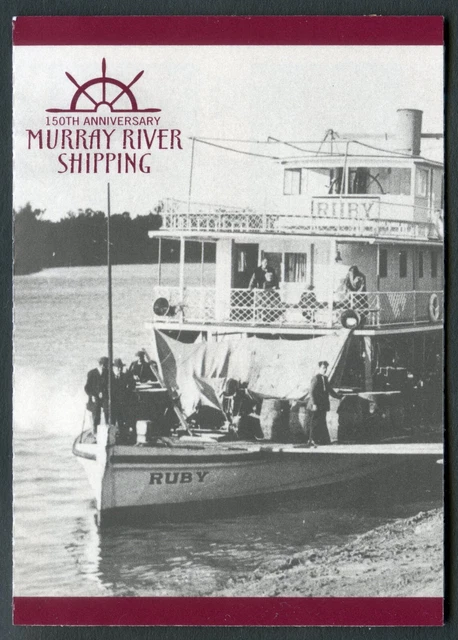 AUSTRALIA 2003 Murray River Shipping Booklet 10 x 50c S/A SG SB164 MNH