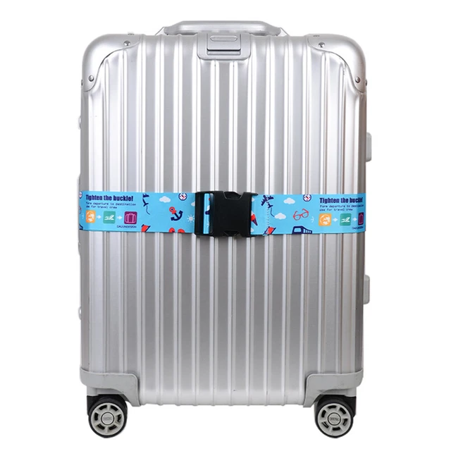 2 Cinghie Elastiche Per Valigie - Regolabili, Resistenti, Per Fissaggio Bagagli Extra Durante I Viaggi - Foto 14