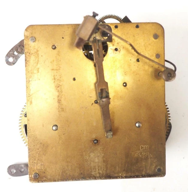 ENGLISH MANTEL CLOCK Movement 8Day Striking Mantle Clock Clockmakers