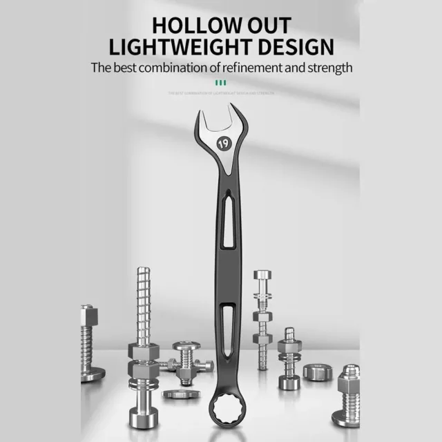 Metric Ratchet Wrench Dual-purpose Double Offset Ring Spanner  Workshop