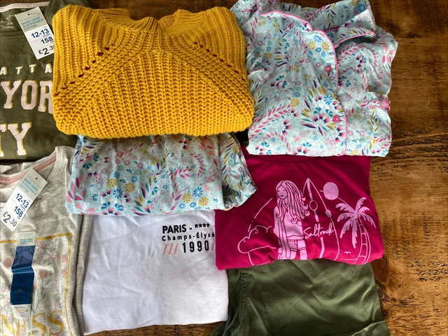 Girls Clothes Bundle Age 12-13 Monsoon, Primark, New Look, Saltrock H&M 8 Pieces 3