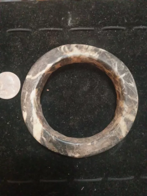 Neolithic Carved Stone Bracelet Sahara Authentic Relic Beautiful Stone