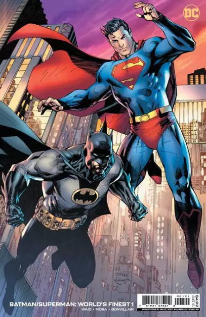 Batman Superman Worlds Finest (2022) #1 (Jim Lee Variant) Dc Comics