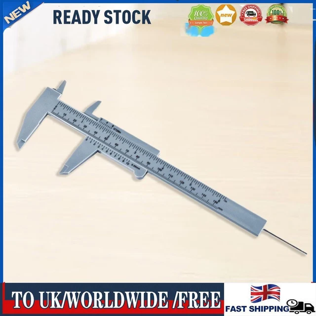 150mm Plastic Calipers Multipurpose Practical Measuring Ruler Makeup Tattoo Tool