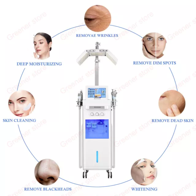 15 in 1 Hydro Water Dermabrasion Facial Cleansing Skin Care Rejuvenation Machine 2