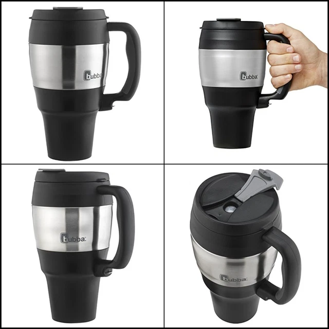 Bubba Insulated Thermos Travel Mug Hot Cold Coffee Tea 34oz Tumbler Cup Black US