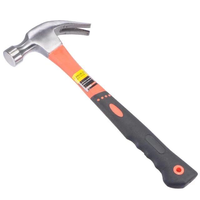 Griffe Marteau 28 Oz Curve Rabattre Clouage Marteau Amortisseur Chocs Poignée