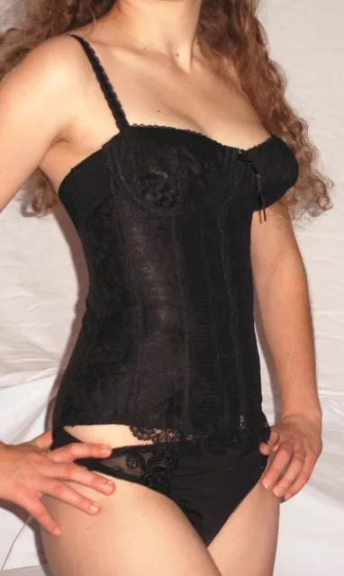 Seduzione a ́la Monroe anni 40/50*VINTAGE seletto/corsetto/corsetto taglia 70 *NUOVO (374