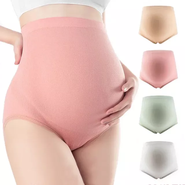 Females Maternity Panties Women'S High Waist Full Belly Support Panties Comforta