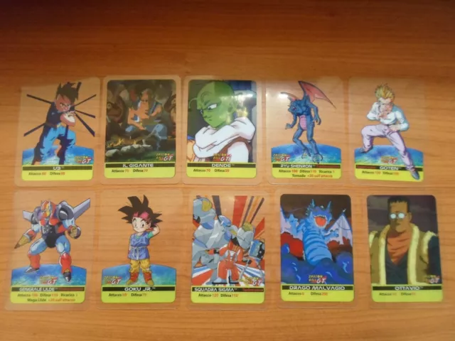 G09 Crystal Chard Card Goku - Vegeta - Gogeta Super Saiyan 4 Dragon Ball GT  - Dragon Ball Universal Collection Trading Cards Pan