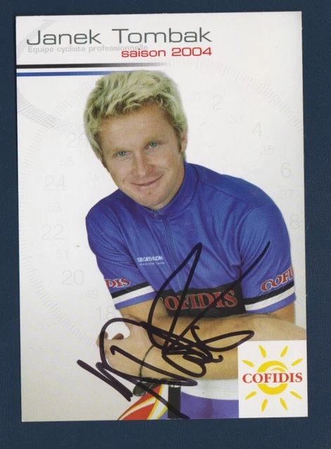 CYCLISME carte cycliste CLAUDE LAMOUR équipe COFIDIS 2000