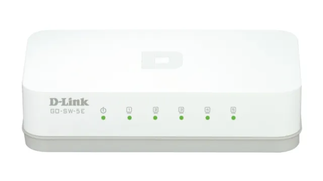 D-Link GO-SW-5E 5-Port Fast Ethernet Easy Desktop Switch