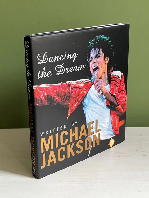 DANCING THE DREAM by Michael Jackson (English) Rare Hardback Book
