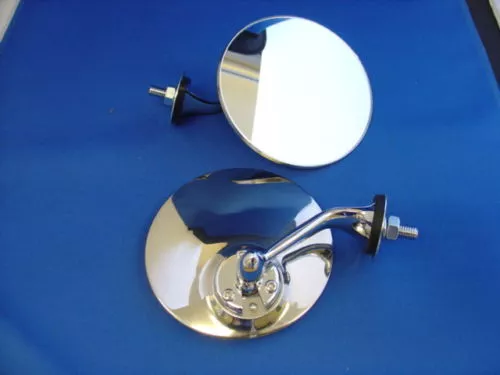 New Jaguar Xk Mk2 Lucas Style Mirror Pair