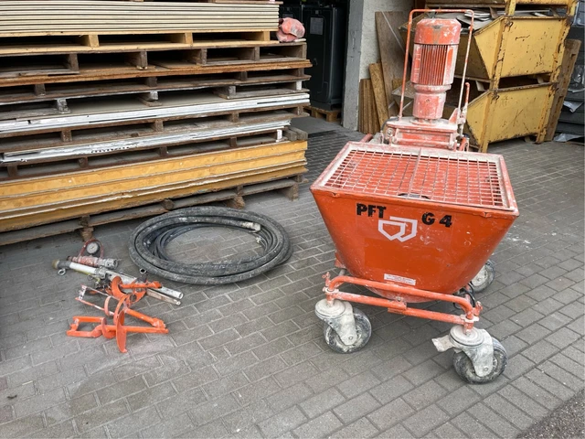 Putzmaschine G4 PFT gebraucht, sehr guter Zustand