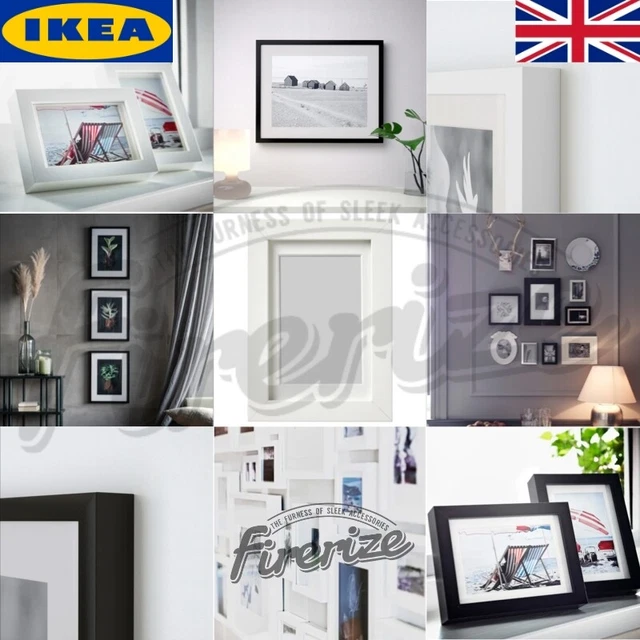 A2 A3 A4 A5 IKEA RIBBA Black Photo Frame White Picture Frame Poster