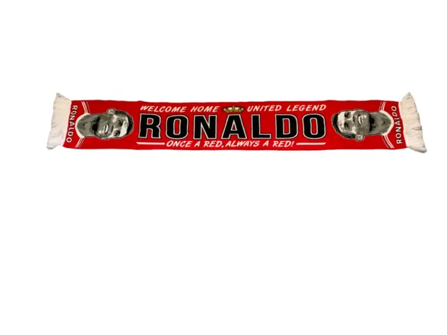 Manchester United Football Scarf - Cristiano Ronaldo