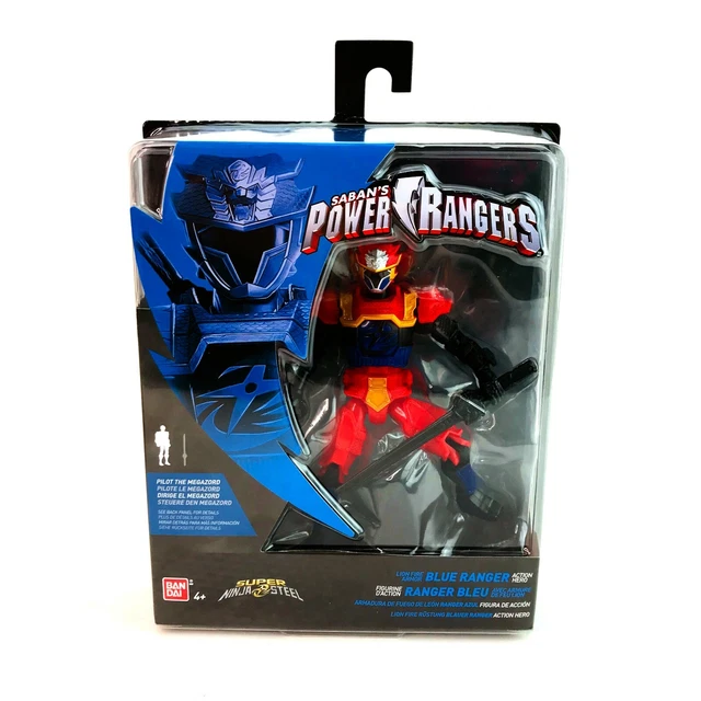 SABANS BLUE POWER Rangers Super Ninja Action Figure Toys Bandai
